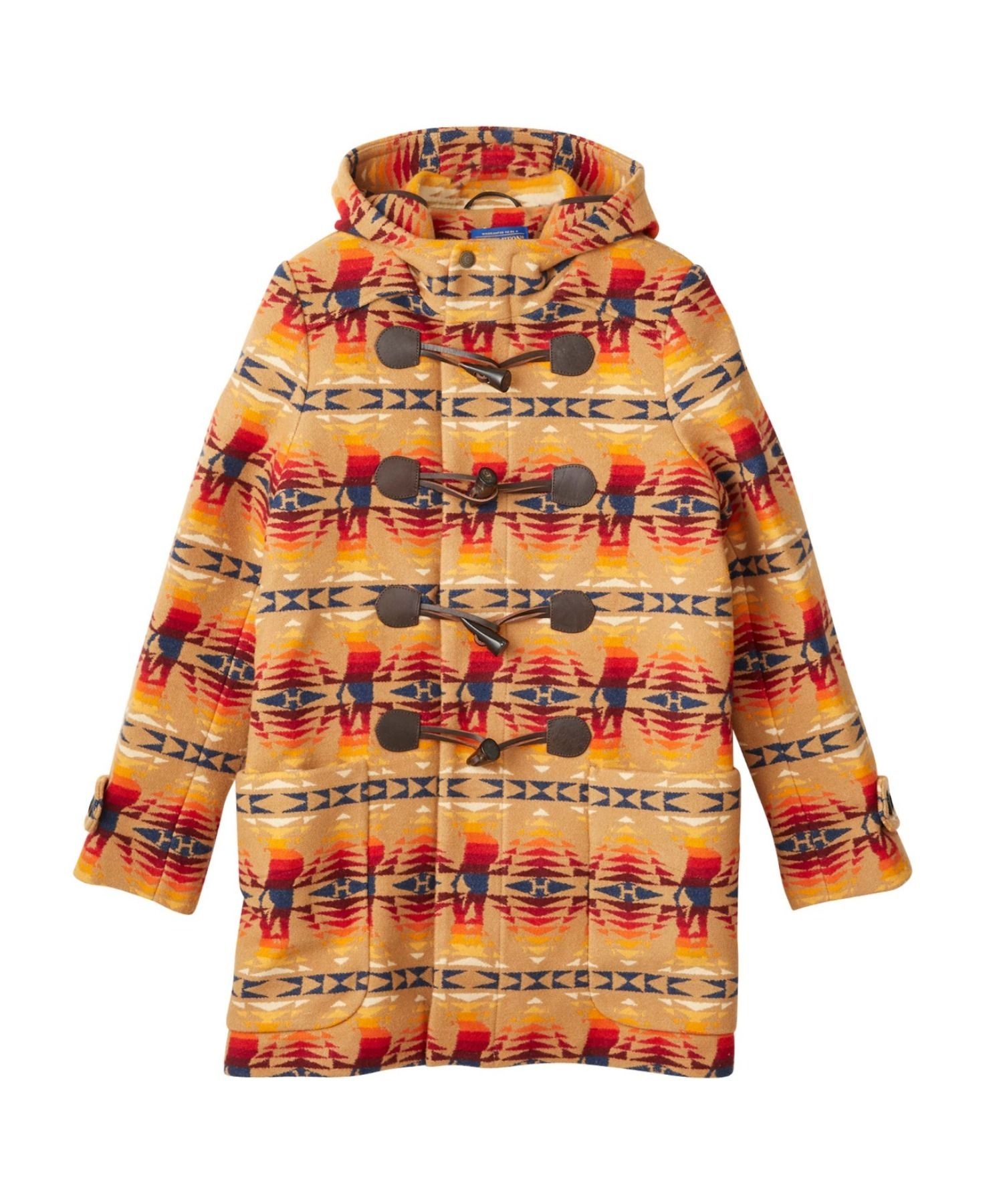 PENDLETON×HYS TIMES総柄 ダッフルコート|HYSTERIC GLAMOUR MEN