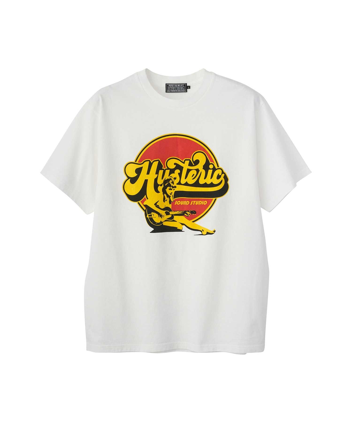 HYSTERIC SOUND STUDIO Tシャツ|HYSTERIC GLAMOUR MEN | HYSTERIC