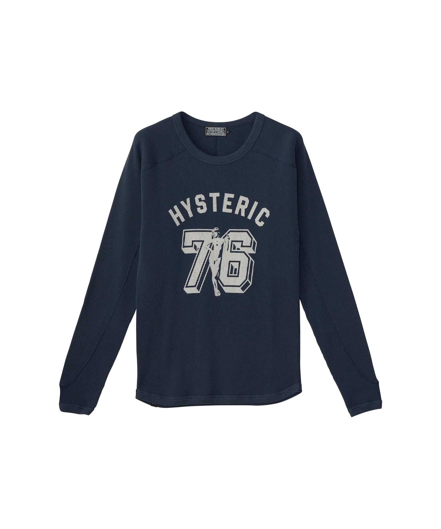 NUMBER 76 Tシャツ|HYSTERIC GLAMOUR MEN | HYSTERIC GLAMOUR ONLINE