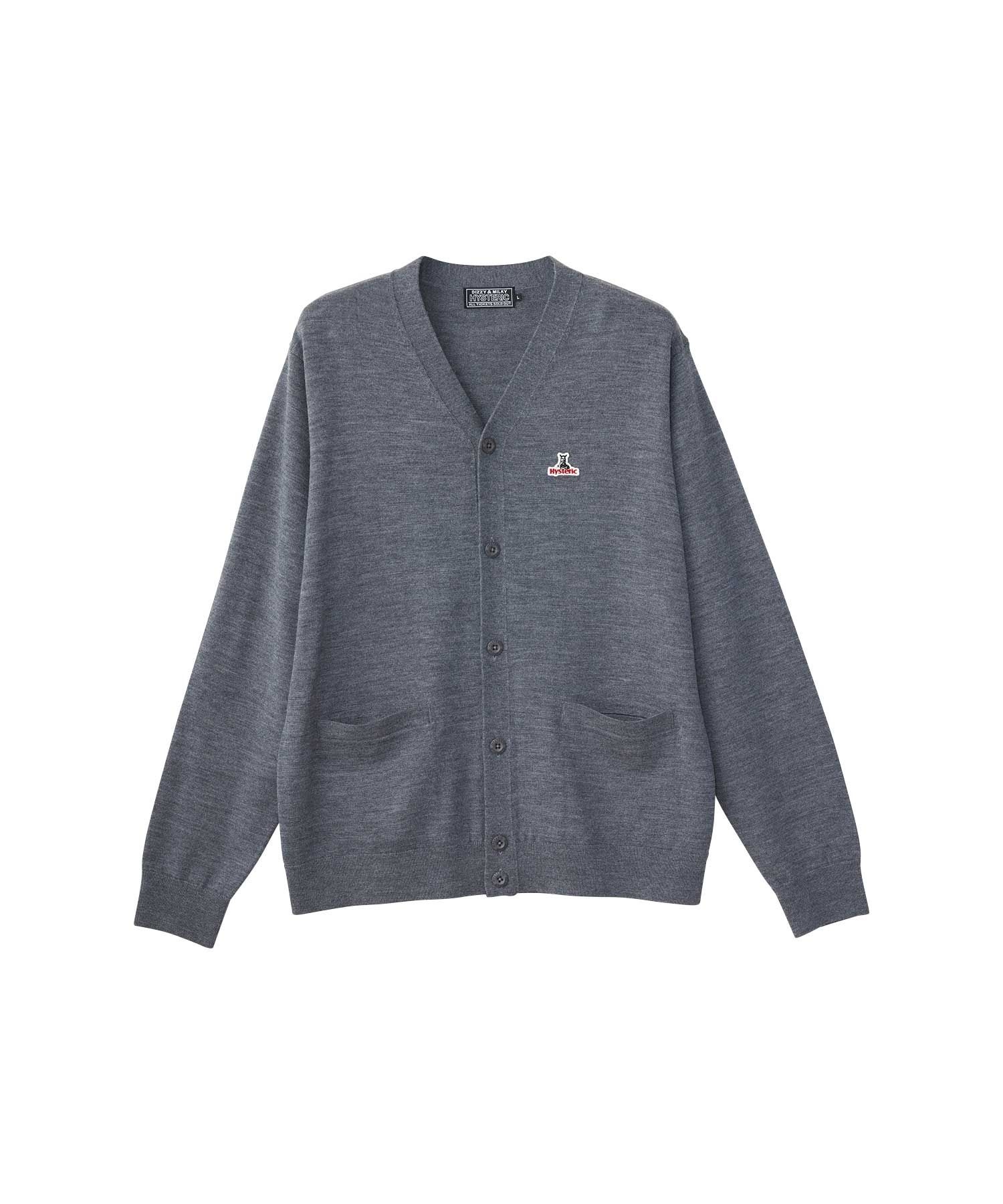 SPEAK NO EVILワッペン カーディガン|HYSTERIC GLAMOUR MEN | HYSTERIC