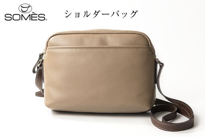 SOMES ショルダーバッグ キャバレッティ （グレージュ） CI-02