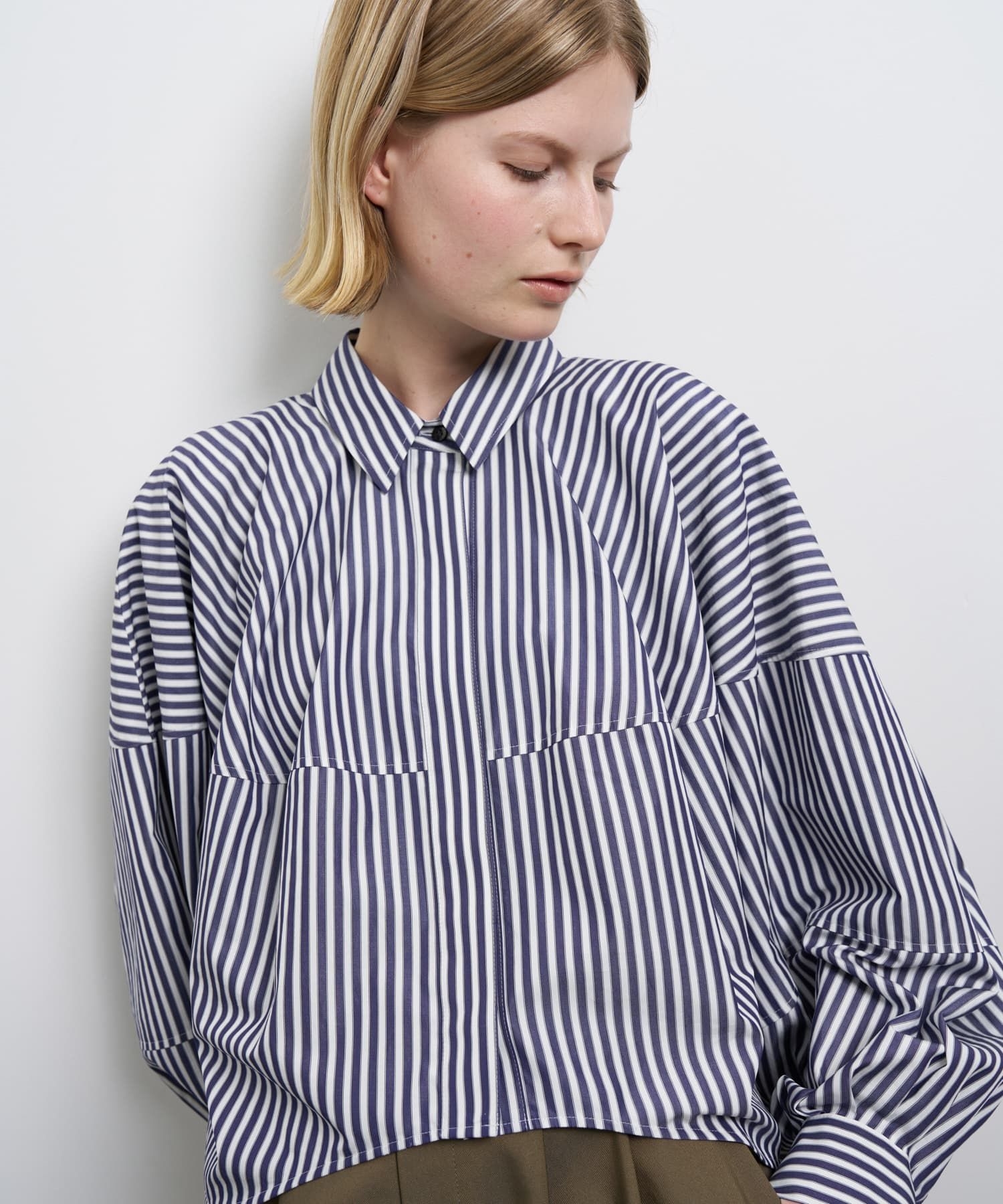 THOMAS MASONボリュームシャツ|LANVIN en Bleu | LANVIN en Bleu
