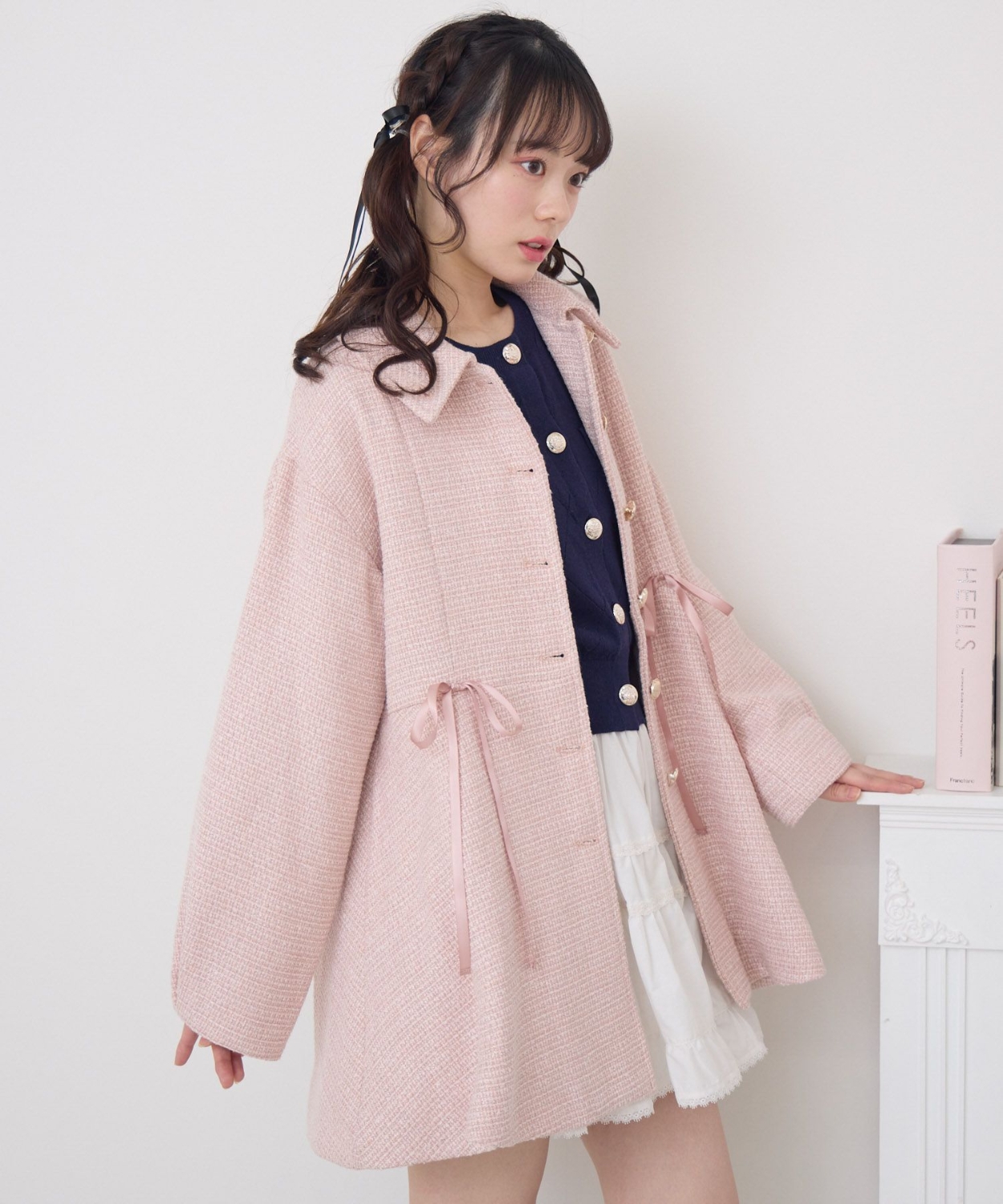 フレアツイードコート|ems excite | RETRO GIRL ONLINE STORE レトロ