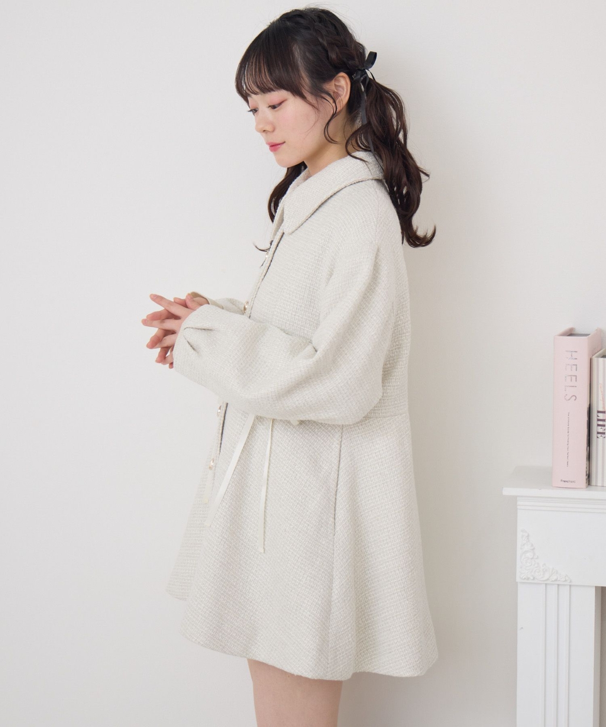 フレアツイードコート|ems excite | RETRO GIRL ONLINE STORE レトロ