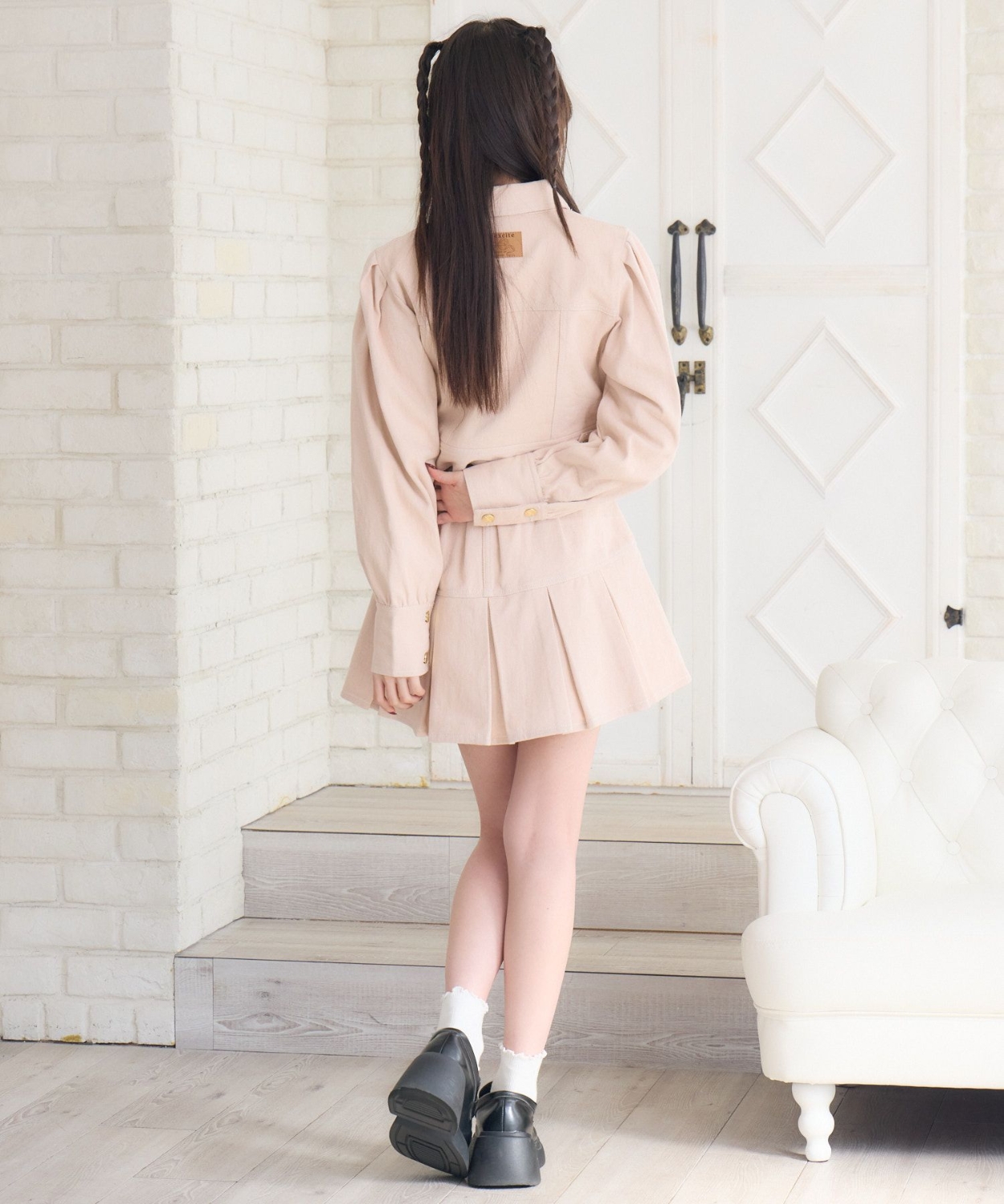 Gジャン＆プリーツSKセット|ems excite | RETRO GIRL ONLINE STORE