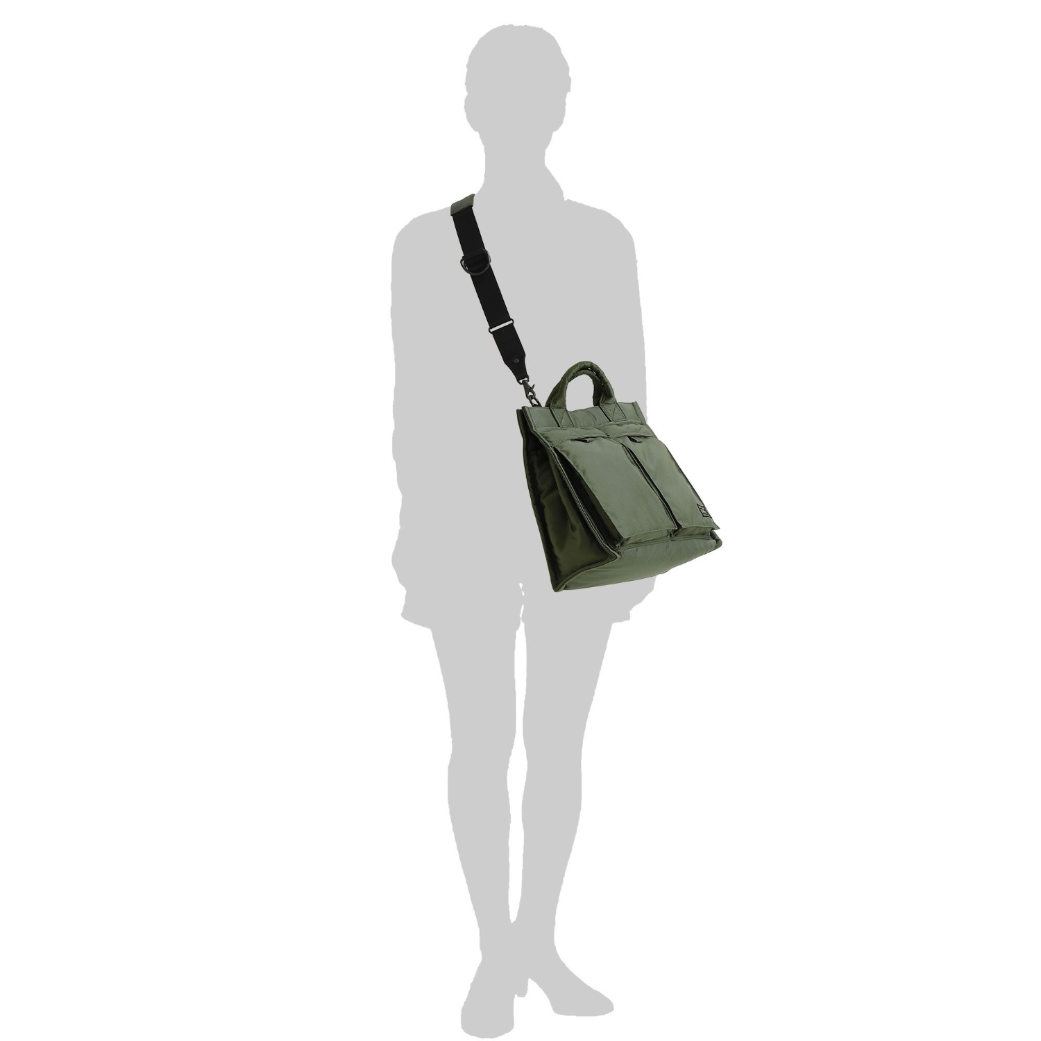 PX TANKER(PXタンカー) 2WAY VERTICAL TOTE BAG(M) | 吉田カバン