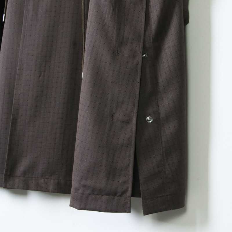 WELLDER (ウェルダー) Stand Collar Coat / スタンドカラーコート