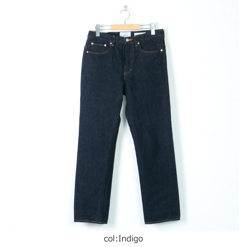 YAECA (ヤエカ) 1-14W DENIM PANTS PIPED STEM / デニムパンツ