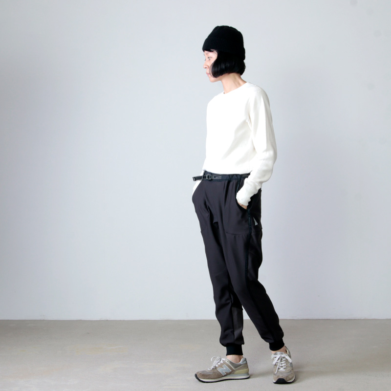 and wander (アンドワンダー) light fleece pants / ライトフリースパンツ