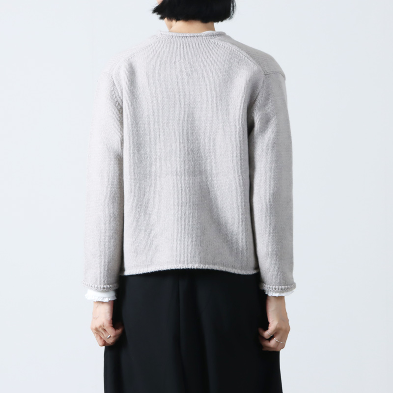 Atelier d'antan (アトリエ ダンタン) Degas Wool Knit Cardigan