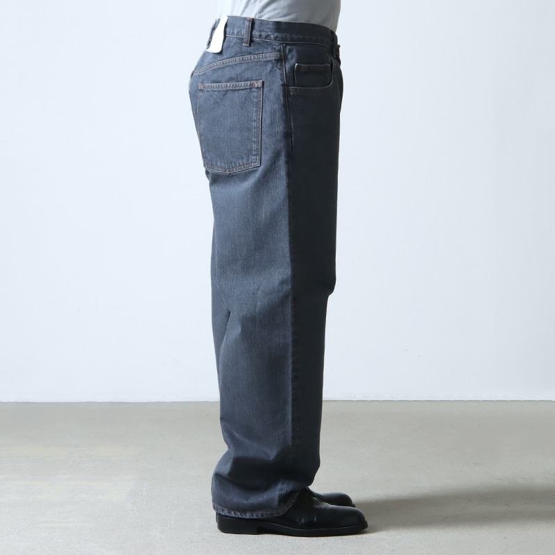 CIOTA (シオタ) グレー スビンコットン 13,5oz バギーデニム
