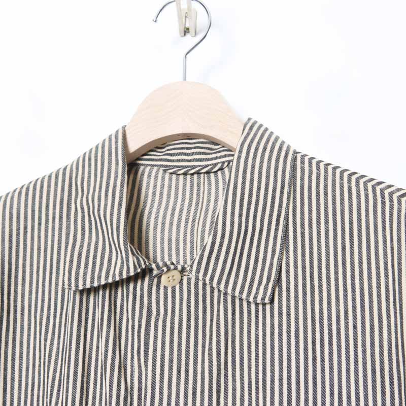 COMOLI (コモリ) ストライプ ブルゾン