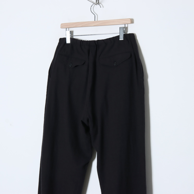 COMOLI (コモリ) ウールビエラ ドローストリングパンツ