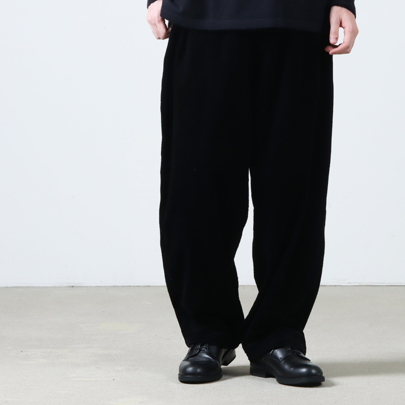 COMOLI (コモリ) コーデュロイ ドローストリングパンツ