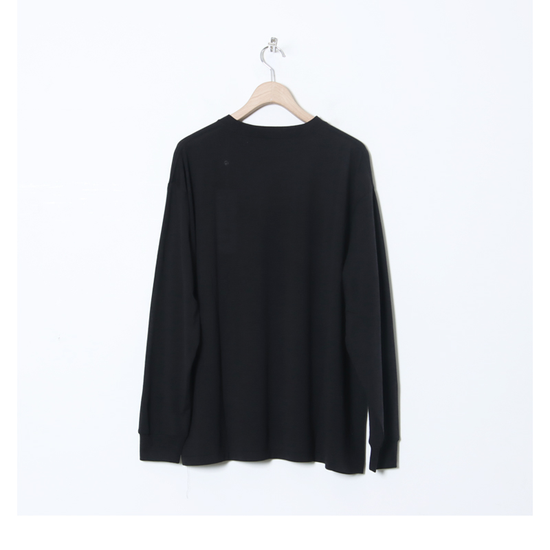 COMOLI (コモリ) サマーウール 長袖Tシャツ