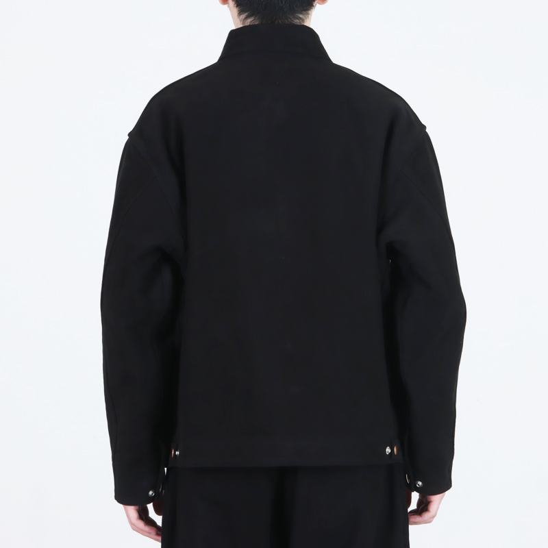 COMOLI (コモリ) モールスキン ジップショートジャケット