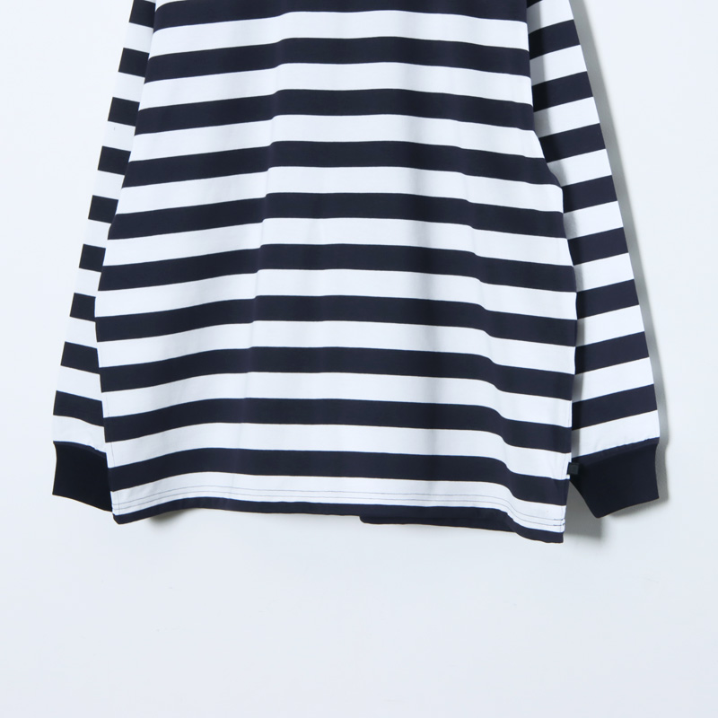 DAIWA PIER39 (ダイワピア39) TECH DRAWSTRING BORDER L/S TEE