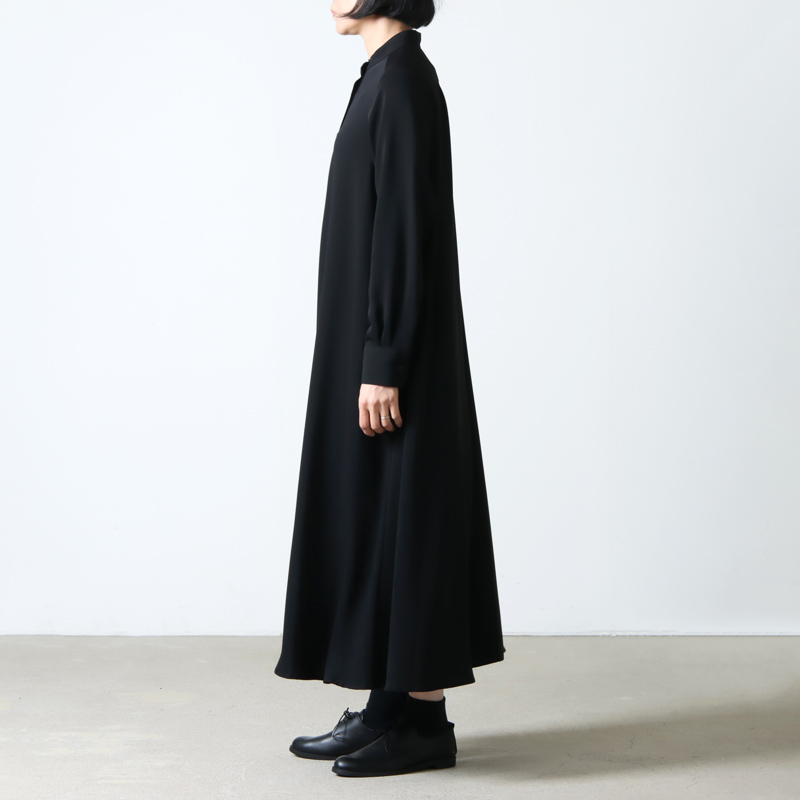 Graphpaper (グラフペーパー) Satin Band Collar Dress / サテンバンド