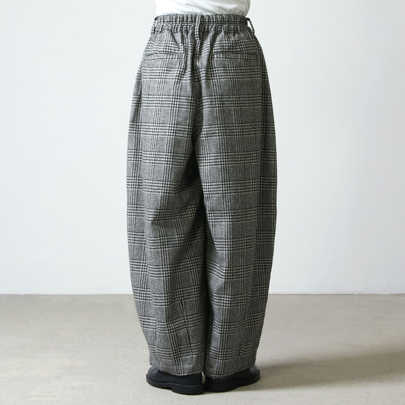 HARVESTY (ハーベスティ) サーカスパンツ ウールツイード