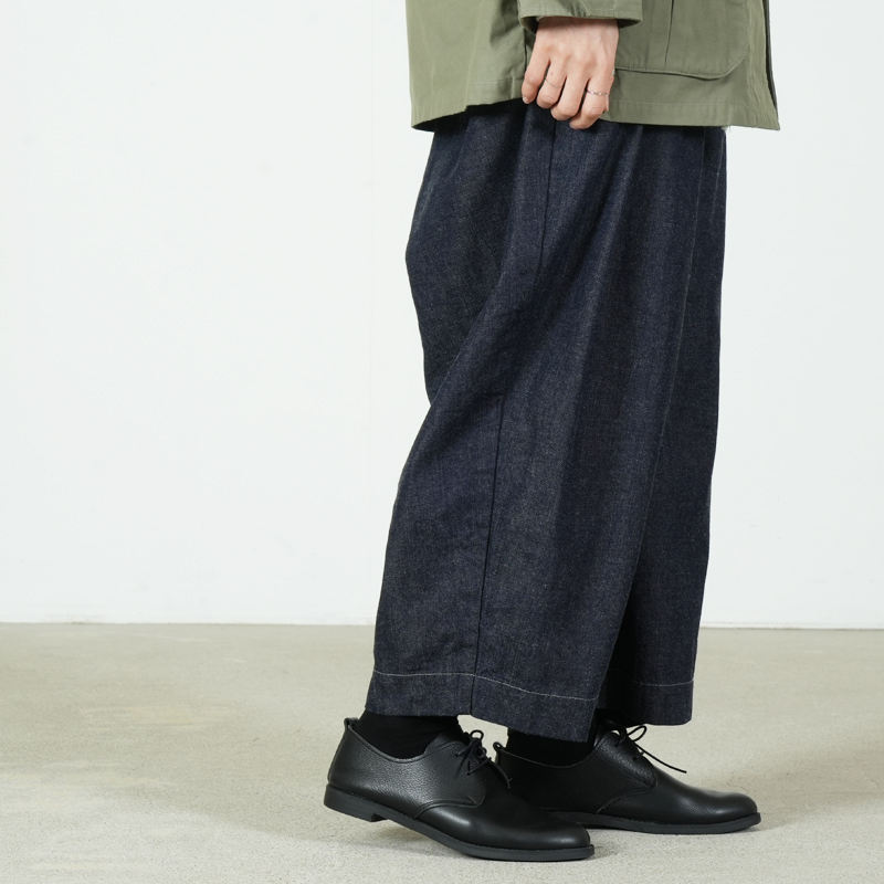 HARVESTY (ハーベスティ) ワイドエッグパンツ 8oz DENIM