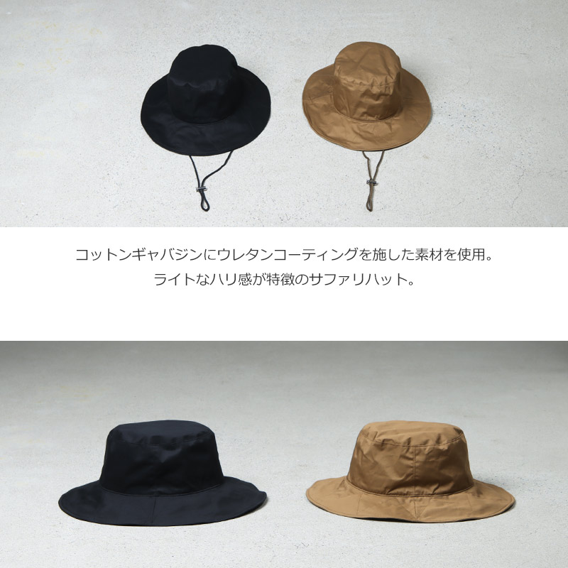 KIJIMA TAKAYUKI (キジマタカユキ) COTTON SAFARI HAT / コットン