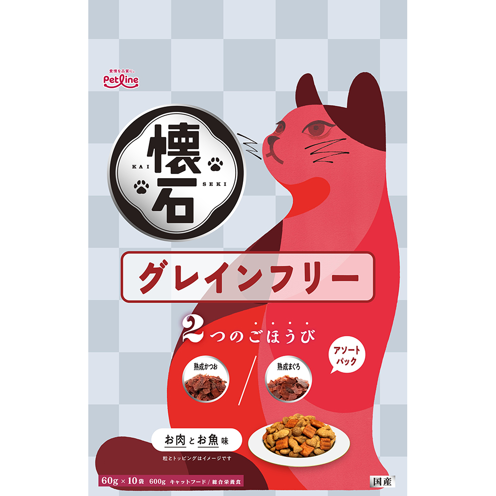 懐石 2つのごほうび グレインフリー 600g | キャットフード 通販