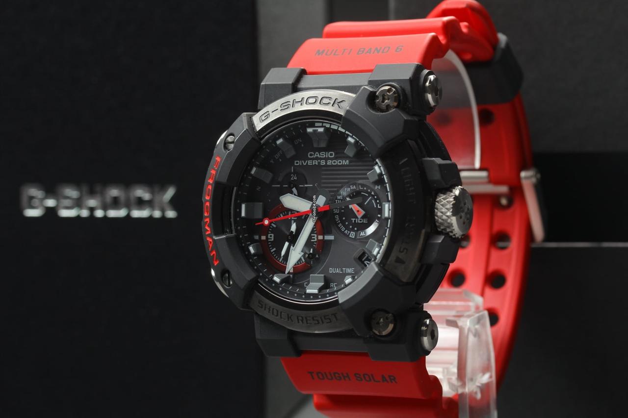 Casio G-SHOCK Master of G FROGMAN GWF-A1000-1A4JF Watch saati