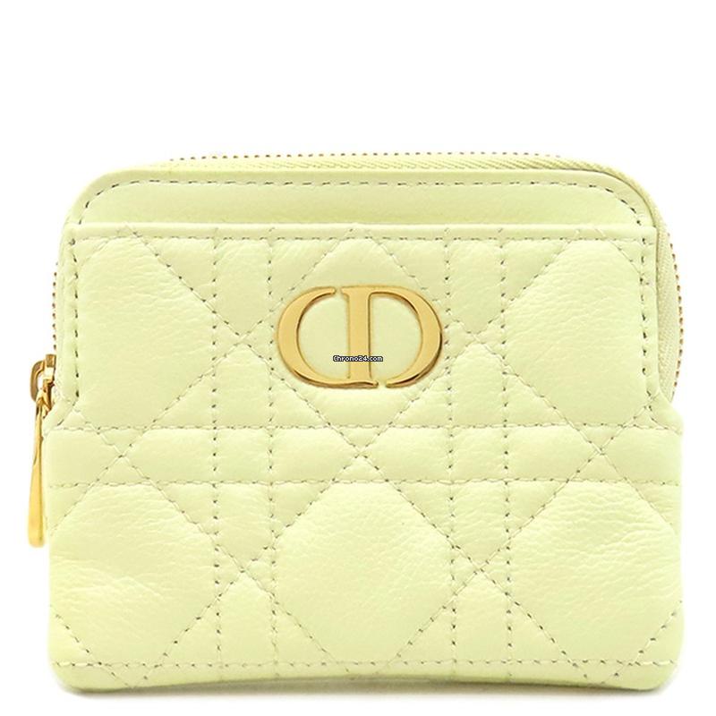 Dior Coin case - Lavender Wallet Yellow Dior Caro for AED1,089 for