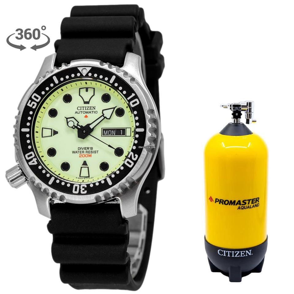 Citizen Men's Promaster NY0040-09W Automatic Diver's Watch for