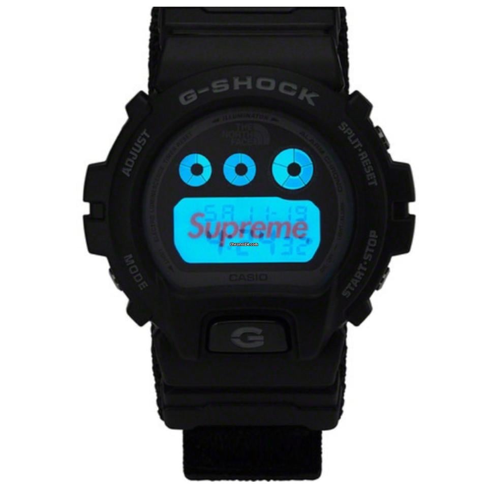 Casio G SHOCK 2022 x Supreme x The North Face (Black) Special