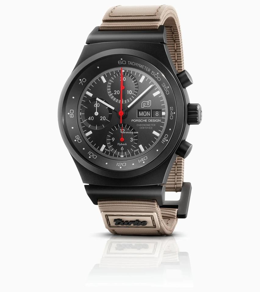 Porsche Design Chronograph 1 - 50 Jahre 911 Turbo Edition for