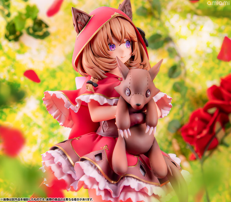 中古】(本体A/箱B)しゅがお氏イラスト おおかみずきんちゃん 1/7 完成