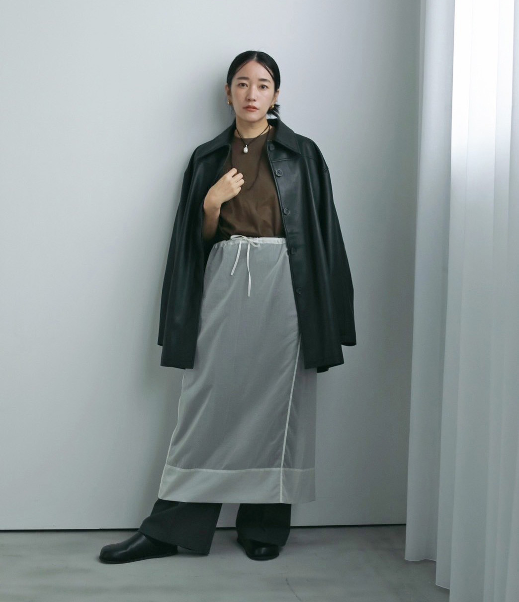 ànuke online store（アンヌーク）BLOG 記事 / Ecoleather Over Jacket