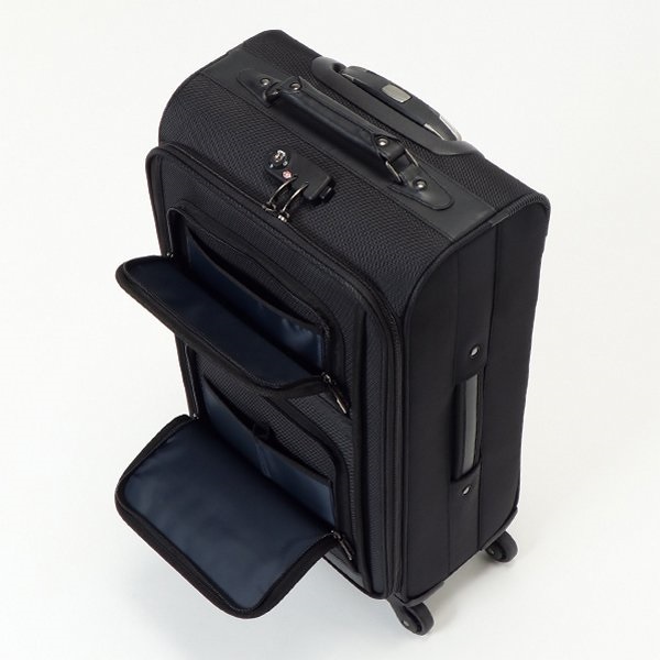 JAL×イオン 4輪ソフトキャリー スーツケース JAL LIFE&SPICE Mサイズ