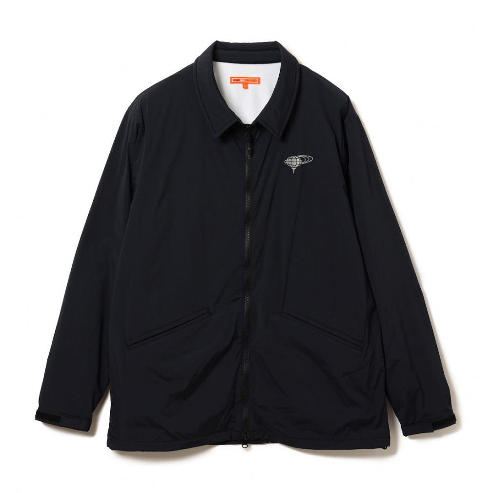 ビームスゴルフ ゴルフウェア 中綿ジャケット 秋 冬 ORANGE LABEL / 裏