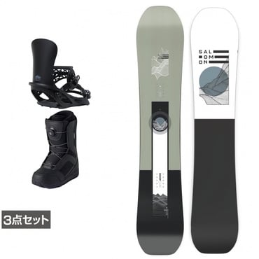 サロモン BLISS SMU ＆ アンリミット ＆ JAFFE ブラック 板＋