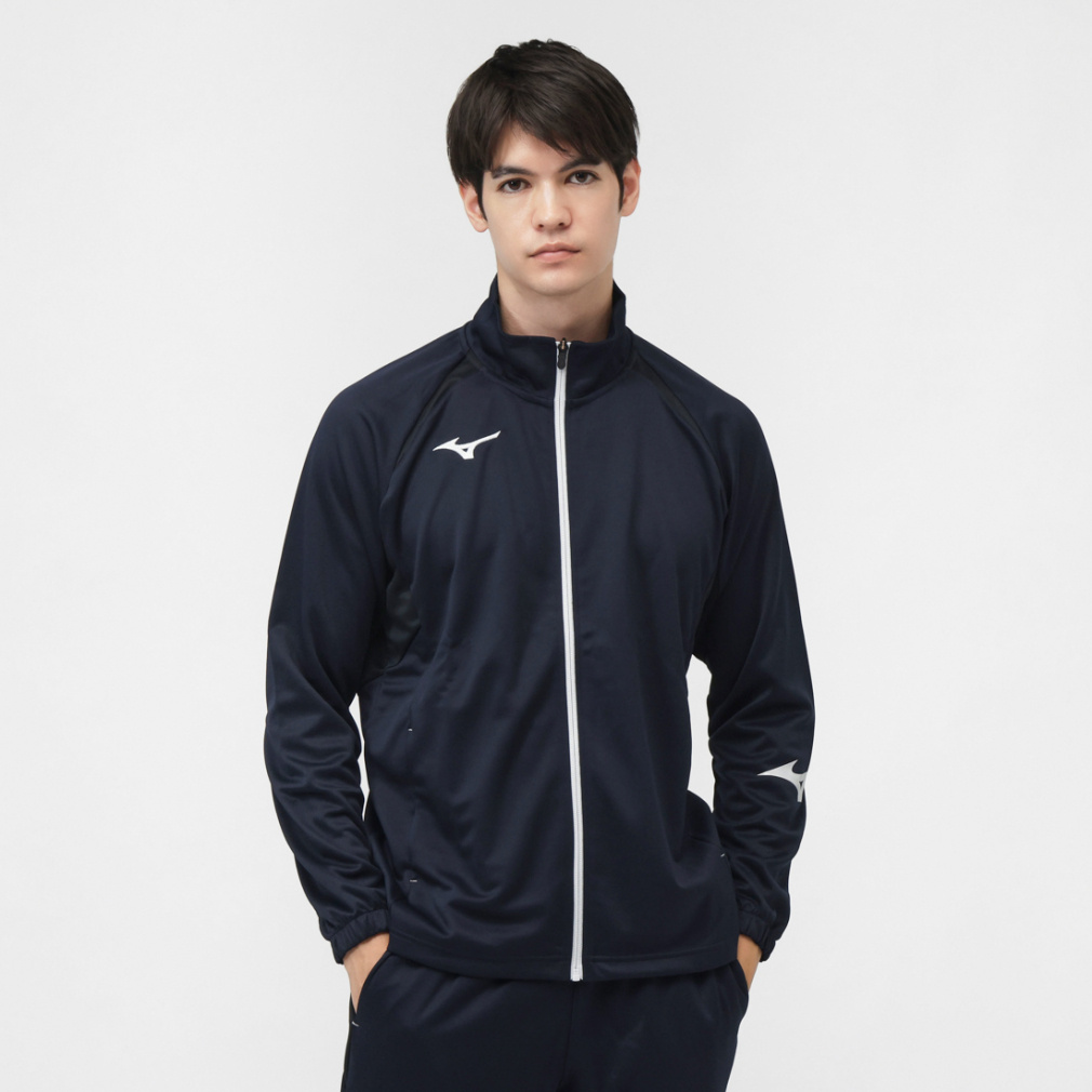 ミズノ メンズ 長袖 ジャージ ジャケット ウォームアップジャケットAP