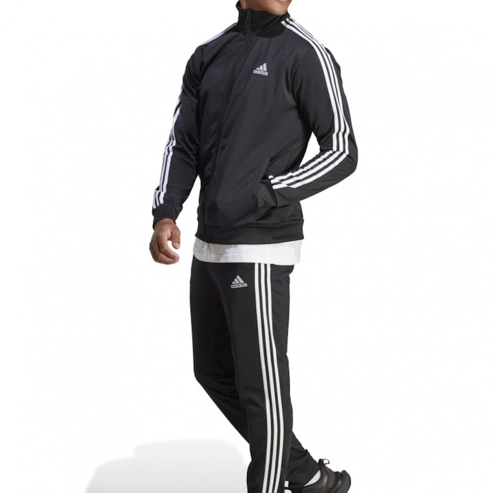 アディダス メンズ ジャージ 上下セット M 3S TR トラックスーツ ECS77