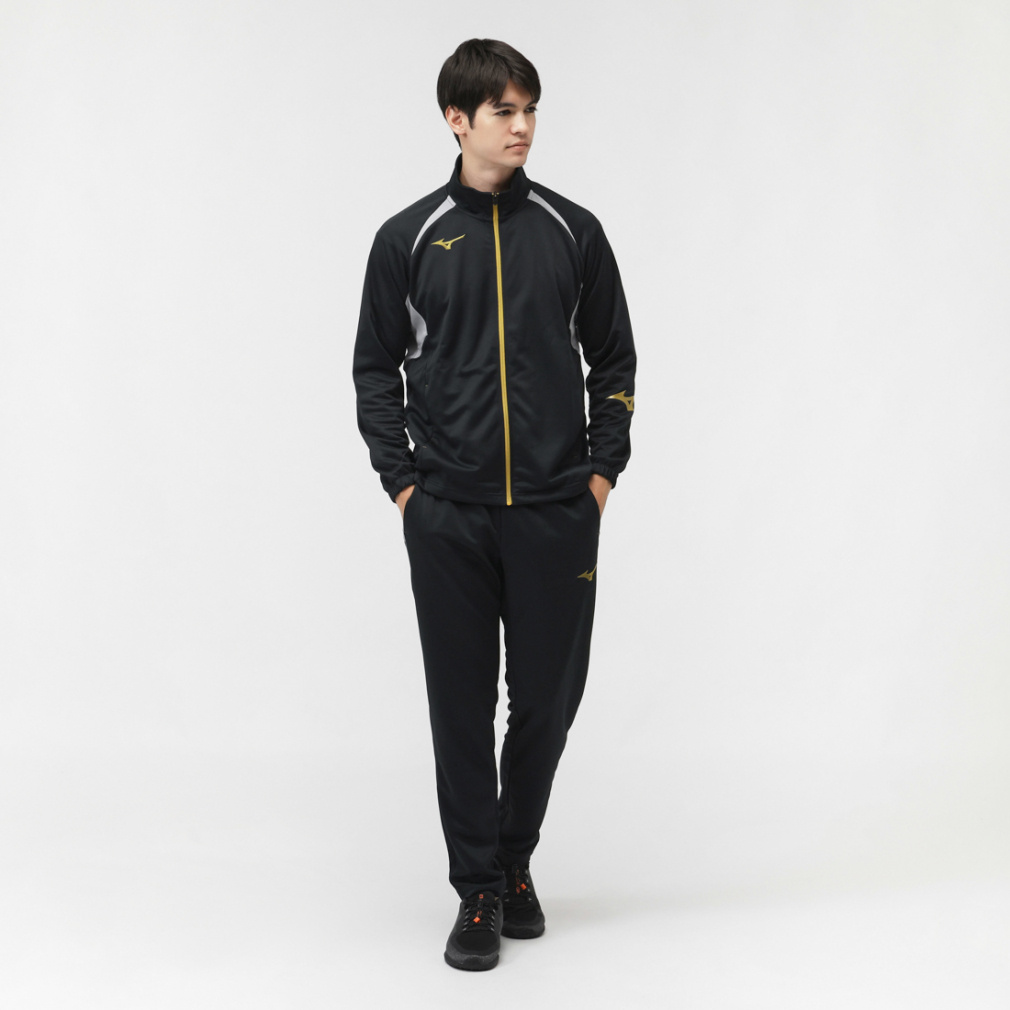 ミズノ メンズ 長袖 ジャージ ジャケット ウォームアップジャケットAP