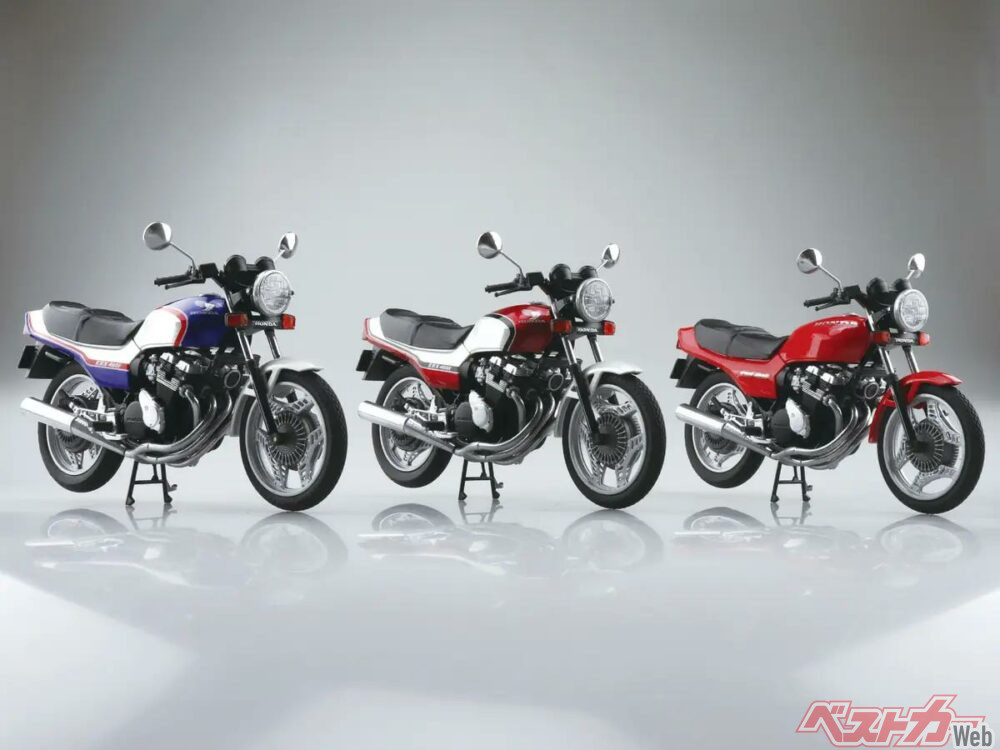 リアルな重量感の1/12サイズ「CBX400F」アオシマから2025年2月発売