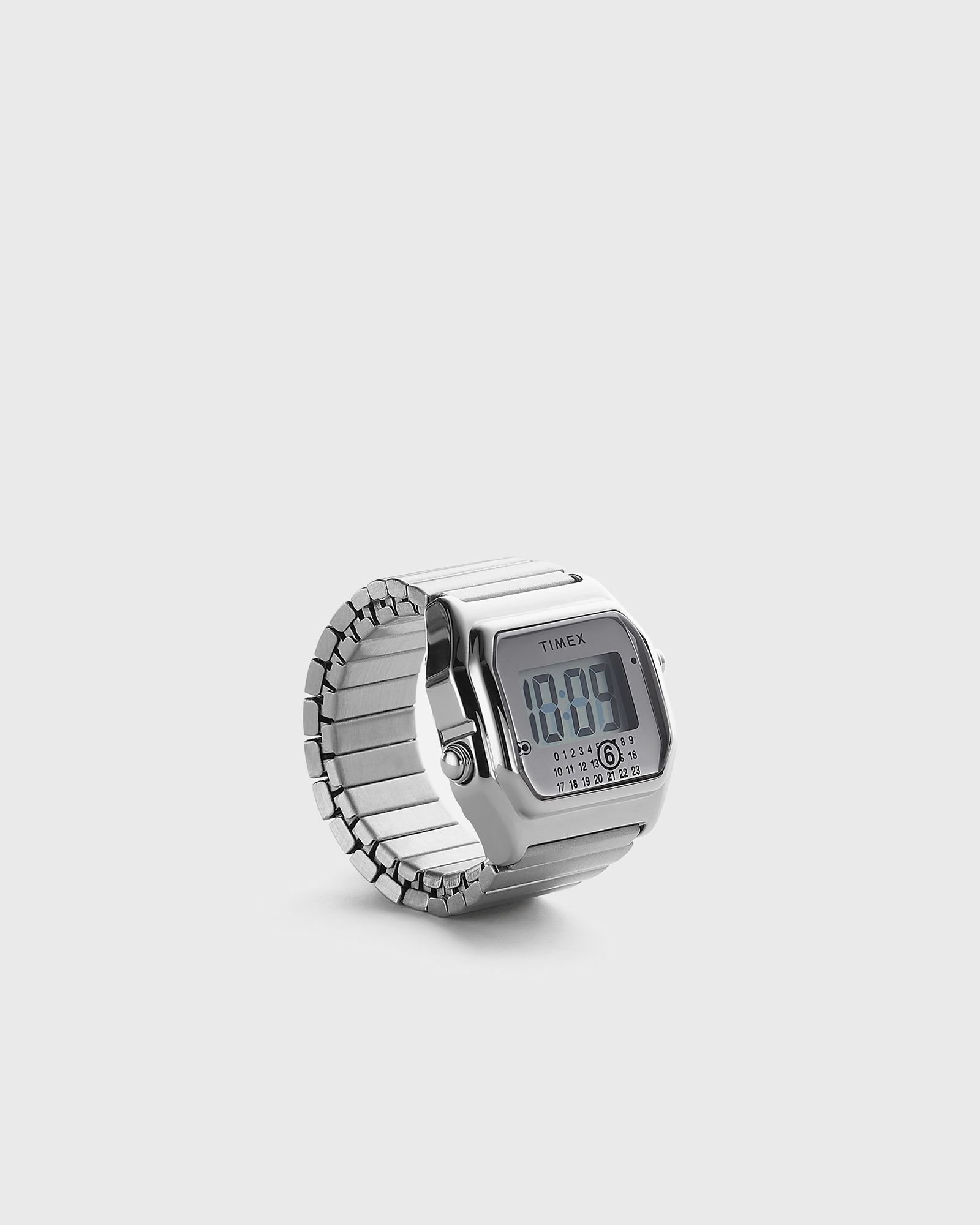 Timex Timex x MM6 Maison Margiela T80 Ring Watch Size S/M Silver