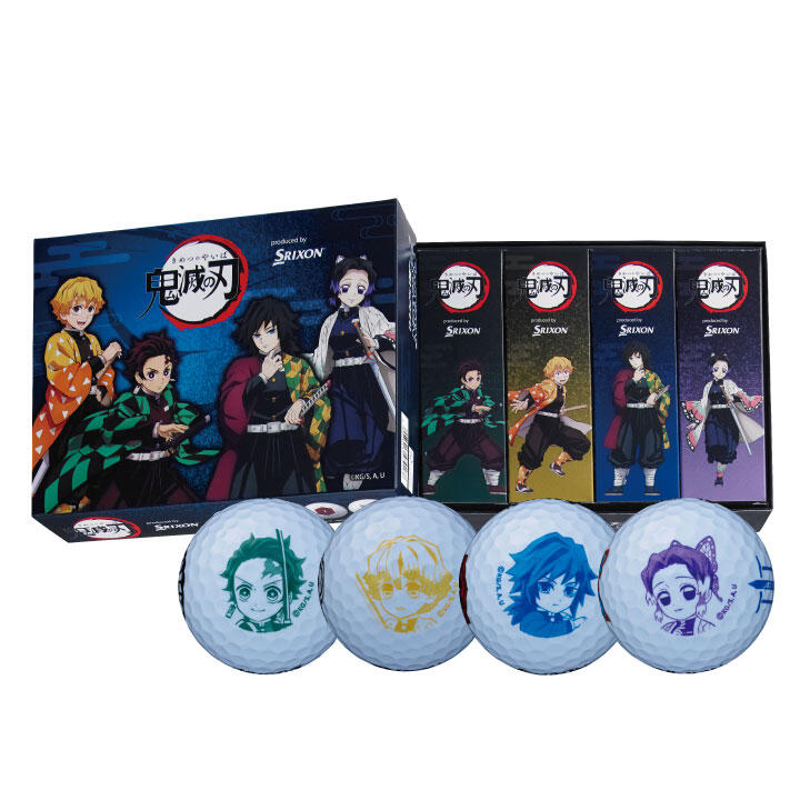 数量限定】SRIXON AD SPEED3 鬼滅の刃キャラクターボール 2025 ゴルフ