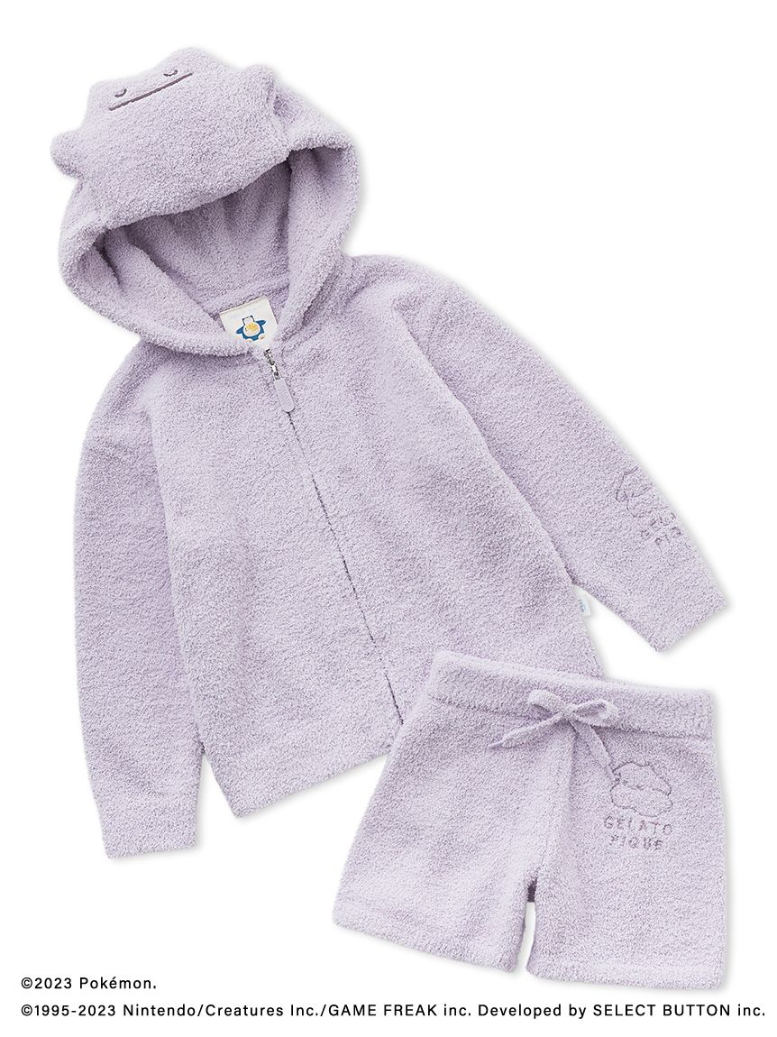 ポケモンスリープ】【キッズ】ベビモコ メタモン パーカ＆ショート