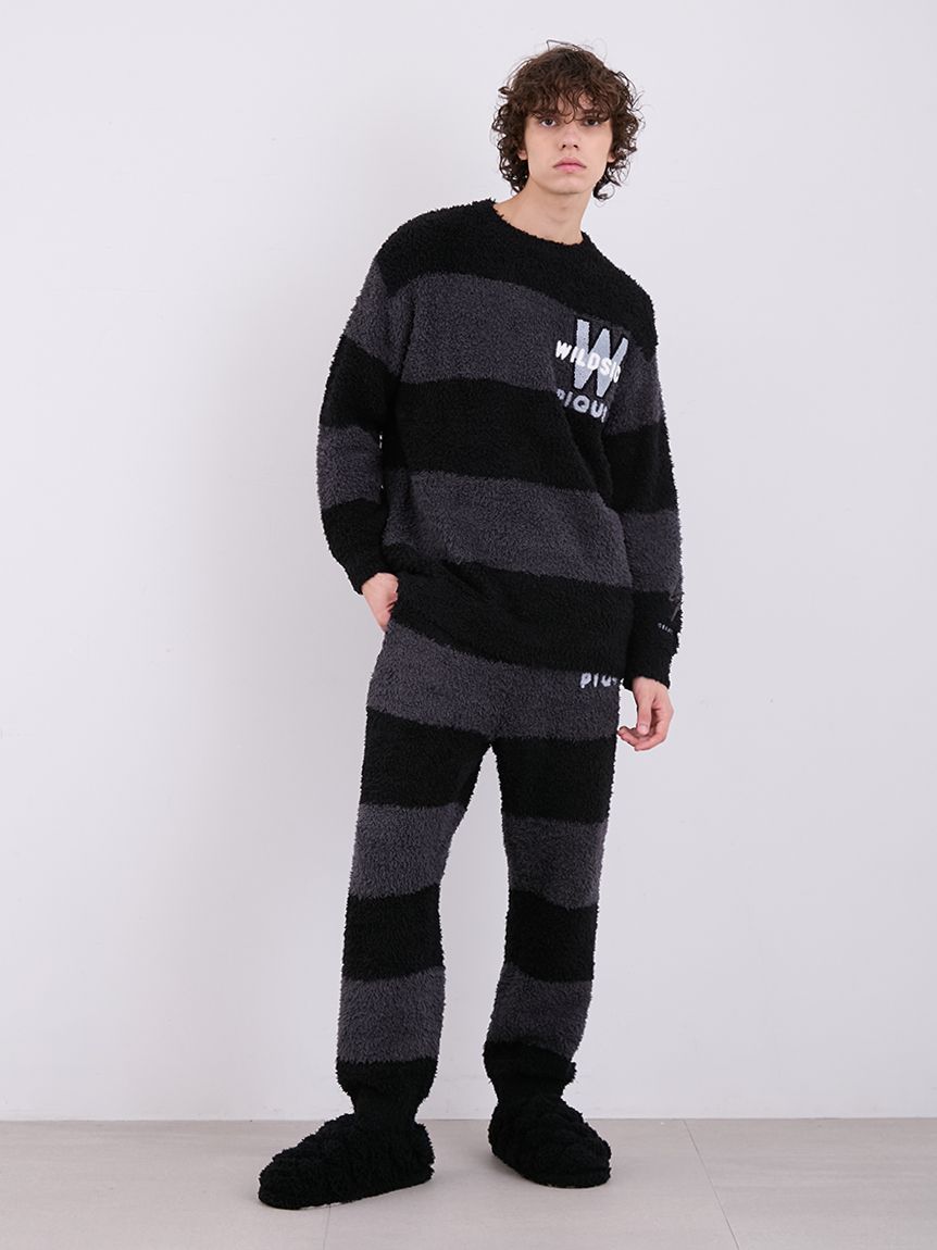 WILDSIDE】【UNISEX】ジェラートボーダープルオーバー(トップス