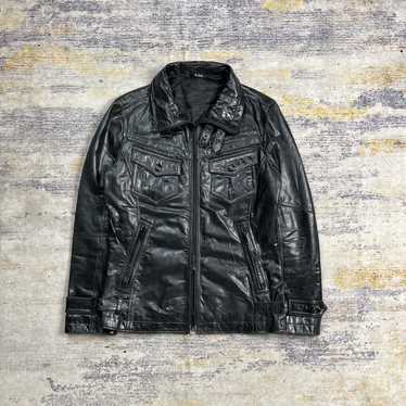 ジャケット・アウター 00s archive TORNADO MART leather jacket