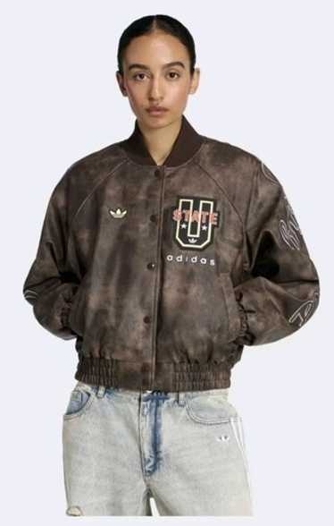 Adidas faux leather jacket - Gem