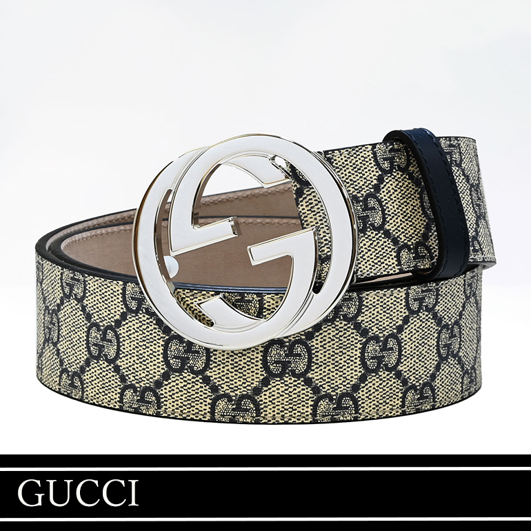 グッチ GUCCI ベルト メンズ GGスプリームキャンバス インター