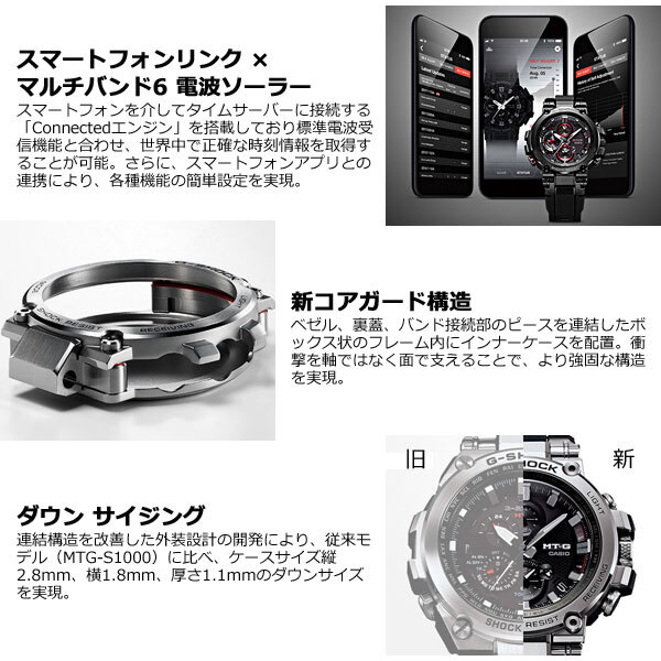 MT-G G-SHOCK 電波 ソーラー 電波時計 カシオ Gショック CASIO 腕時計