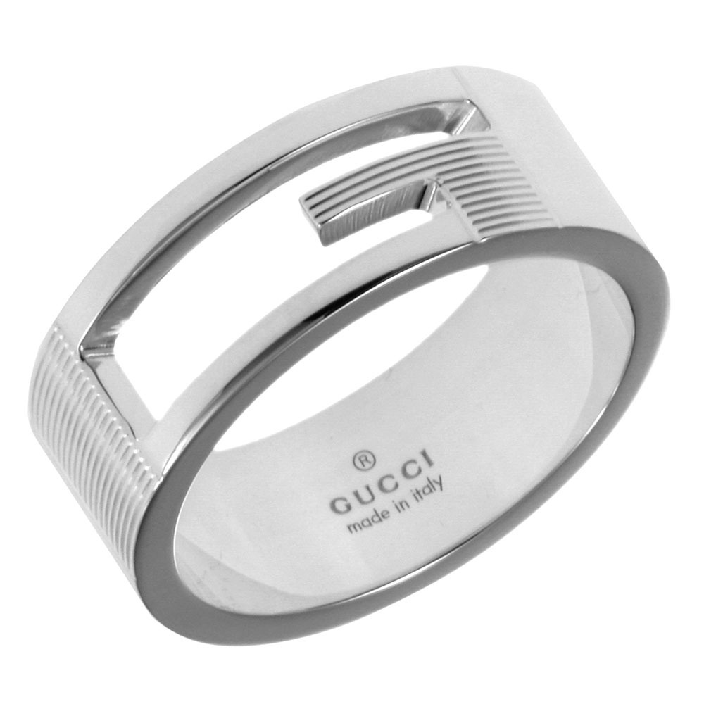グッチ GUCCI ブランデッド G リング シルバー 032660 09840 8106