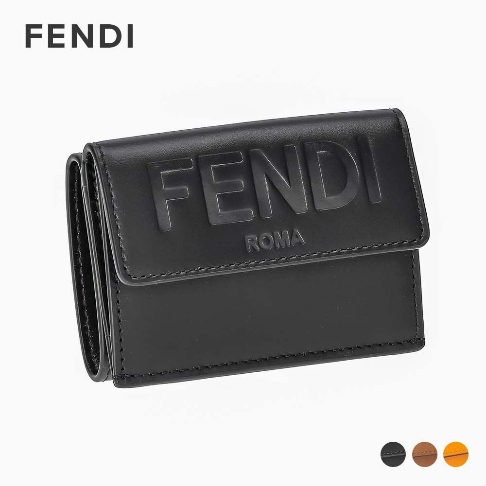 フェンディ FENDI 8M0395 0AAYZ 三つ折り財布 レディース 財布 ローマ